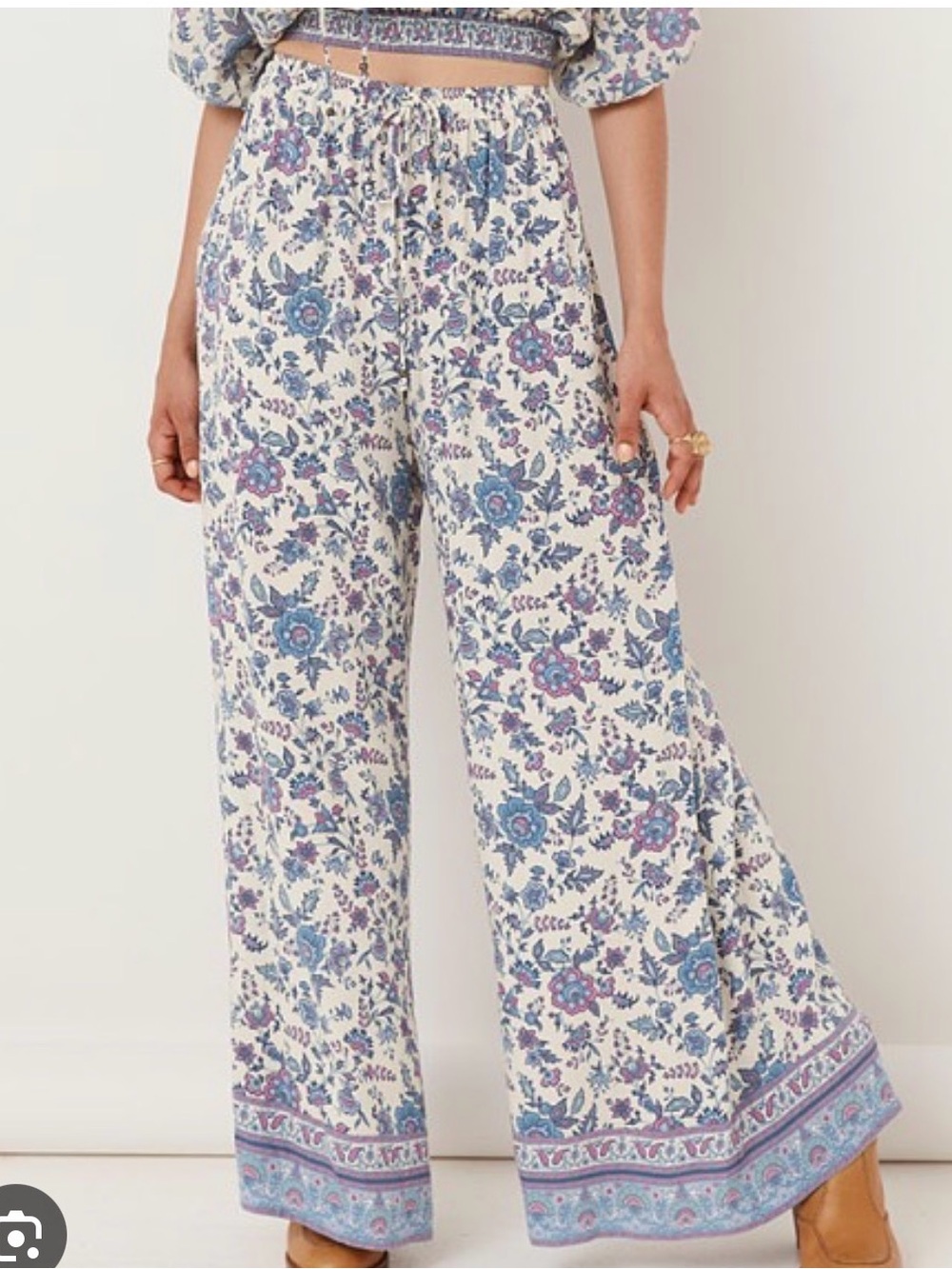Spell Wide-Leg Pants Folk Song